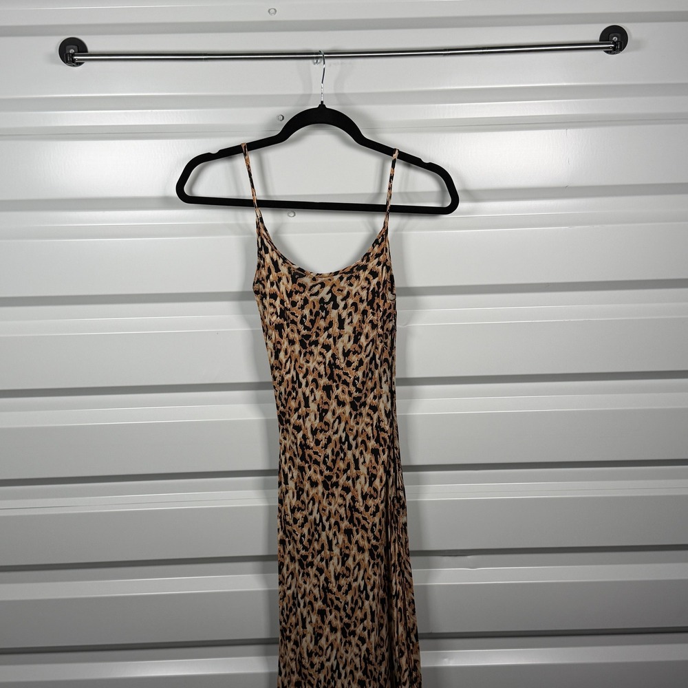 Leopard Print Maxi Dress